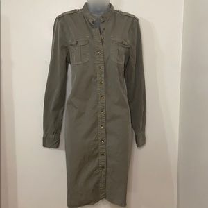 Gap khaki dress , size large